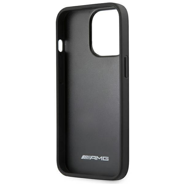 AMG AMHCP14LDOLBK iPhone 14 Pro 6,1" czarny/black hardcase Leather